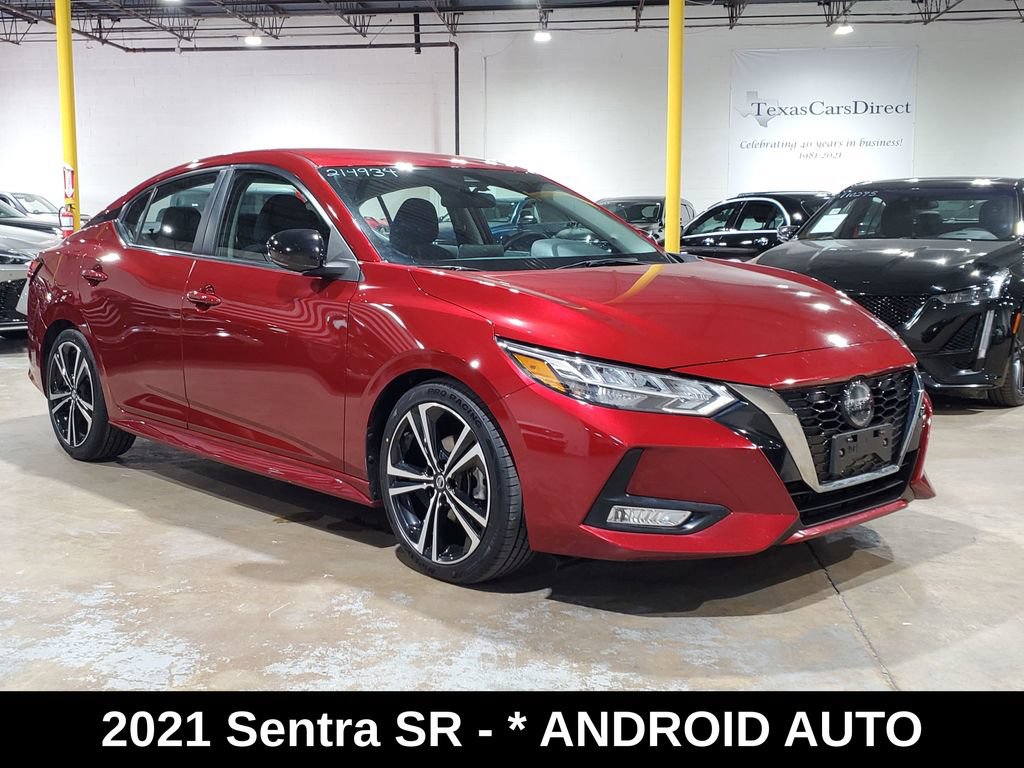 Used 2021 Nissan Sentra SR FWD image 3