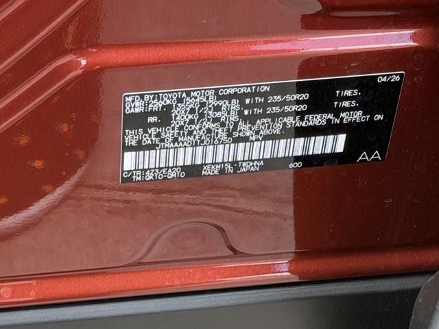 New 2026 Toyota C-HR AWD/4WD image 18