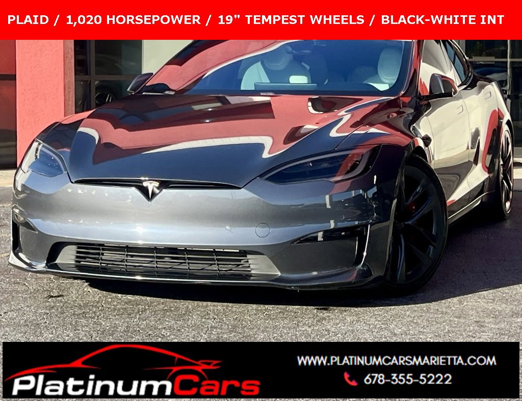 Used 2021 Tesla Model S Plaid image 1