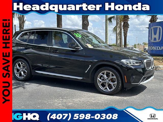Used 2022 BMW X3 sDrive30i w/ Premium Package 2 (ZPA)