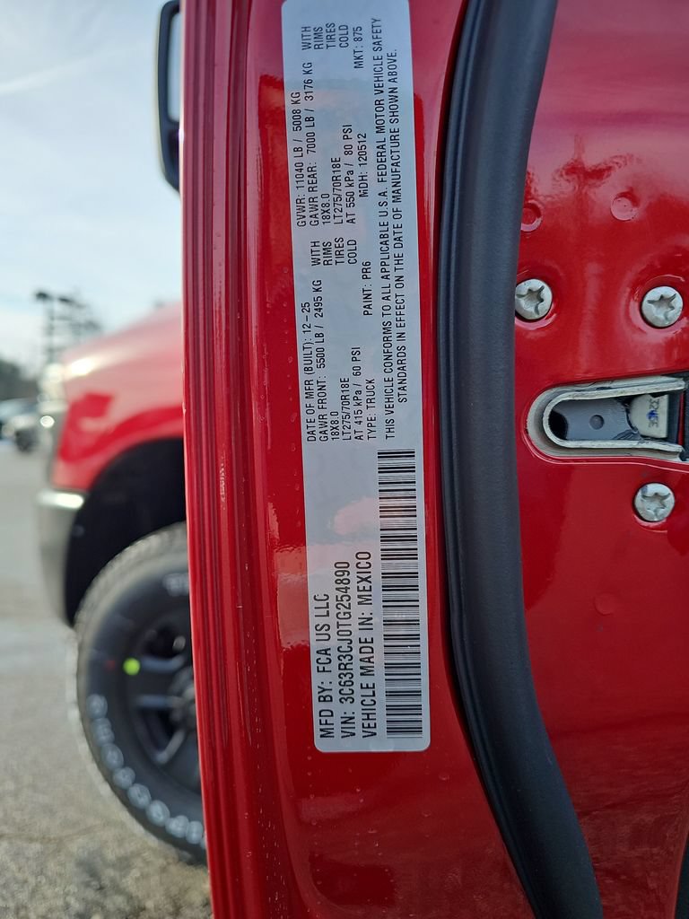 New 2026 RAM 3500 Tradesman AWD/4WD image 32