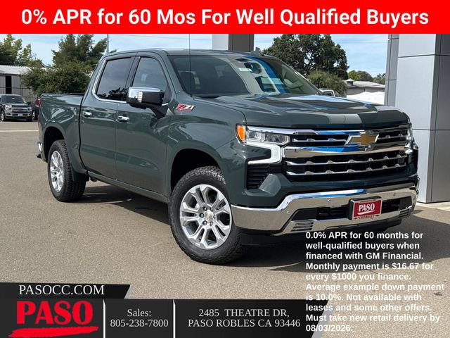 New 2026 Chevrolet Silverado 1500 LTZ w/ Z71 Off-Road Package