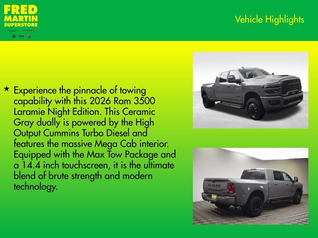 New 2026 RAM 3500 Laramie image 8