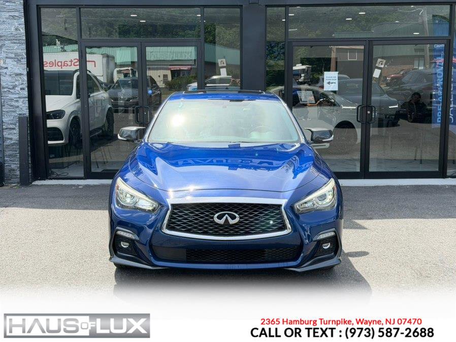 Used 2018 INFINITI Q50 Red Sport 400 w/ Sensory Package (Sport) AWD/4WD image 8
