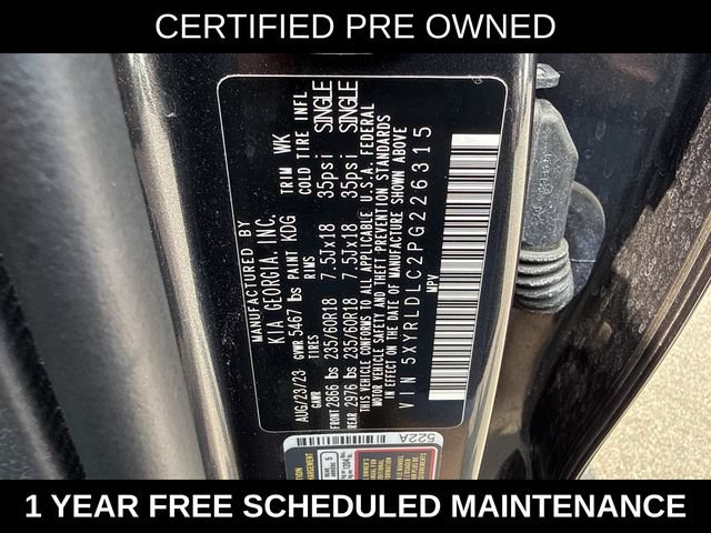 Used 2023 Kia Sorento S w/ Panoramic Sunroof Package AWD/4WD image 30