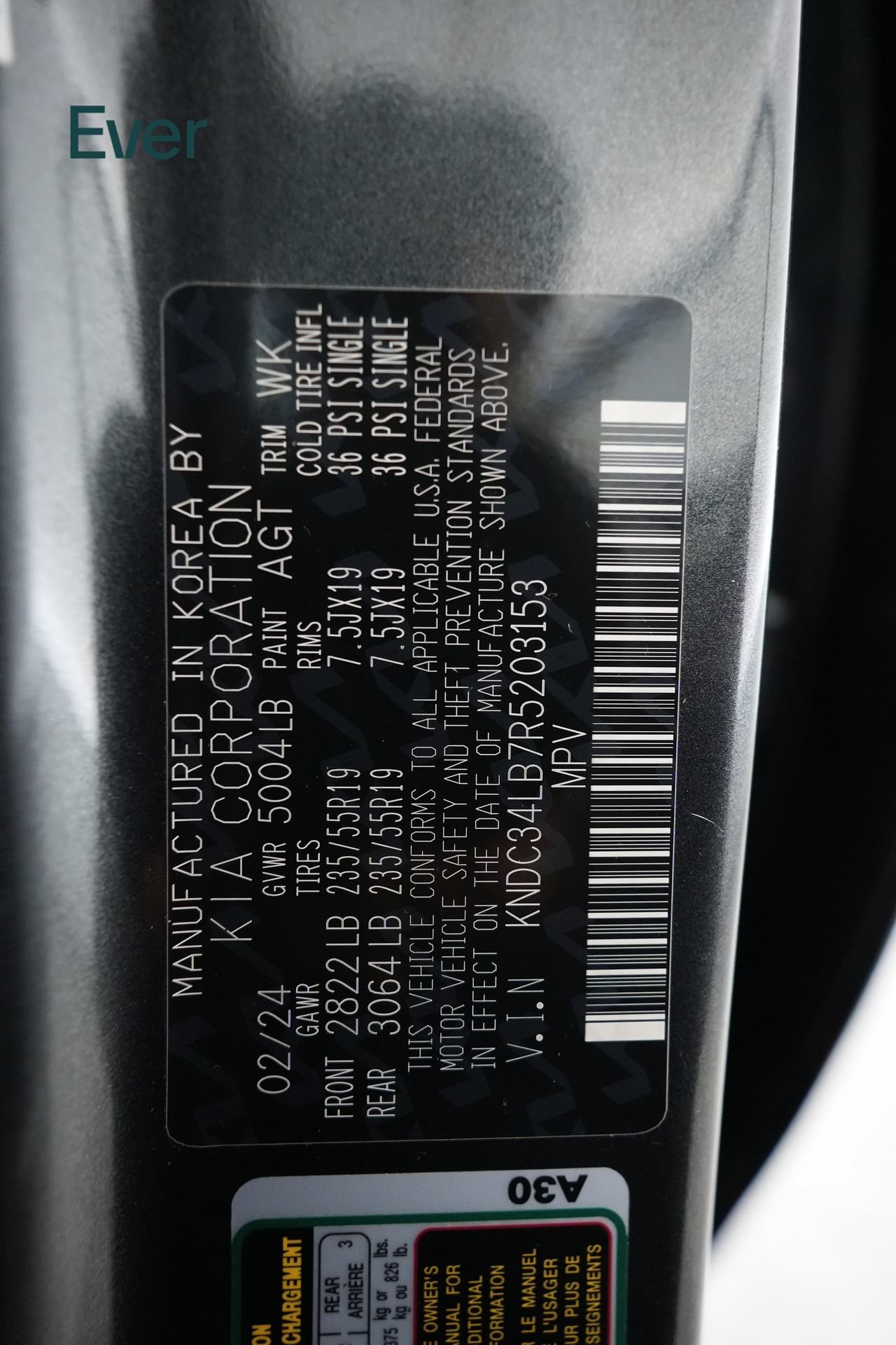 Used 2024 Kia EV6 Light RWD image 26