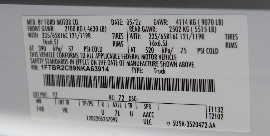 Used 2022 Ford Transit 250 Medium Roof AWD image 23