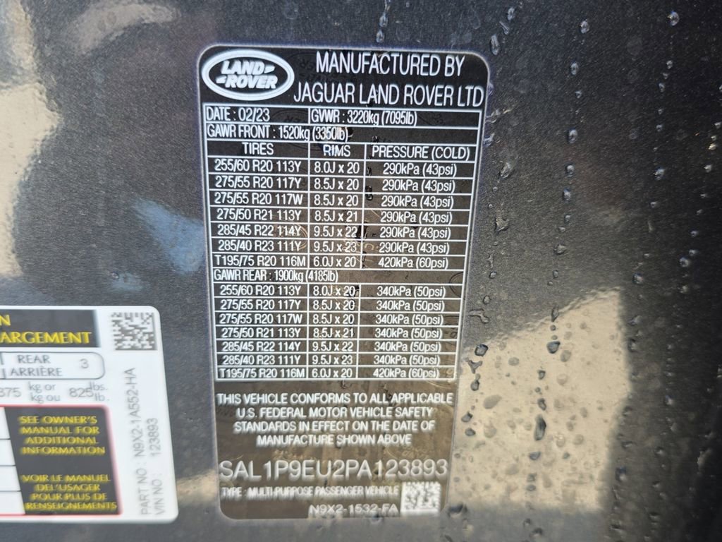 Used 2023 Land Rover Range Rover Sport SE AWD/4WD image 20