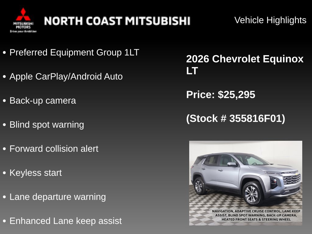 Used 2026 Chevrolet Equinox LT FWD image 2