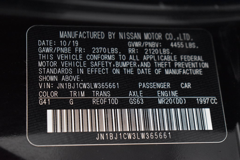 Used 2020 Nissan Rogue Sport SV AWD/4WD image 41