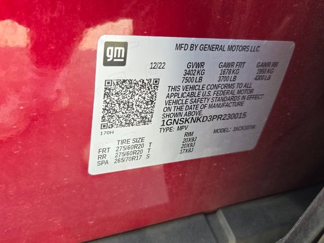 Used 2023 Chevrolet Tahoe LT w/ Luxury Package AWD/4WD image 10