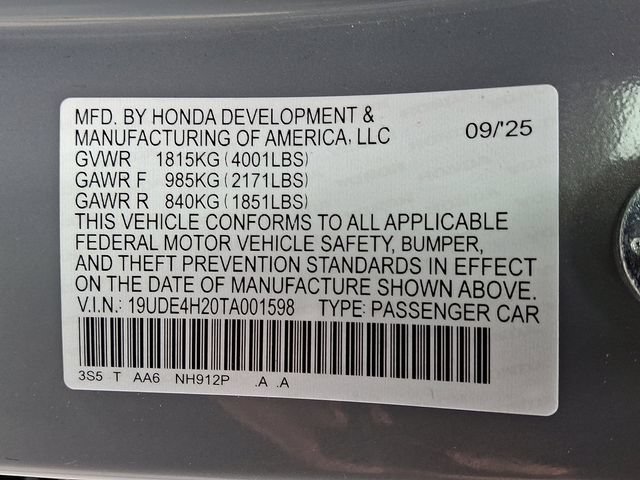 Certified 2026 Acura Integra FWD image 27