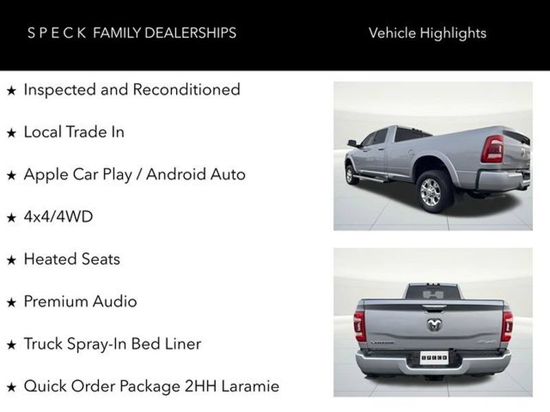 Used 2021 RAM 3500 Laramie AWD/4WD image 10
