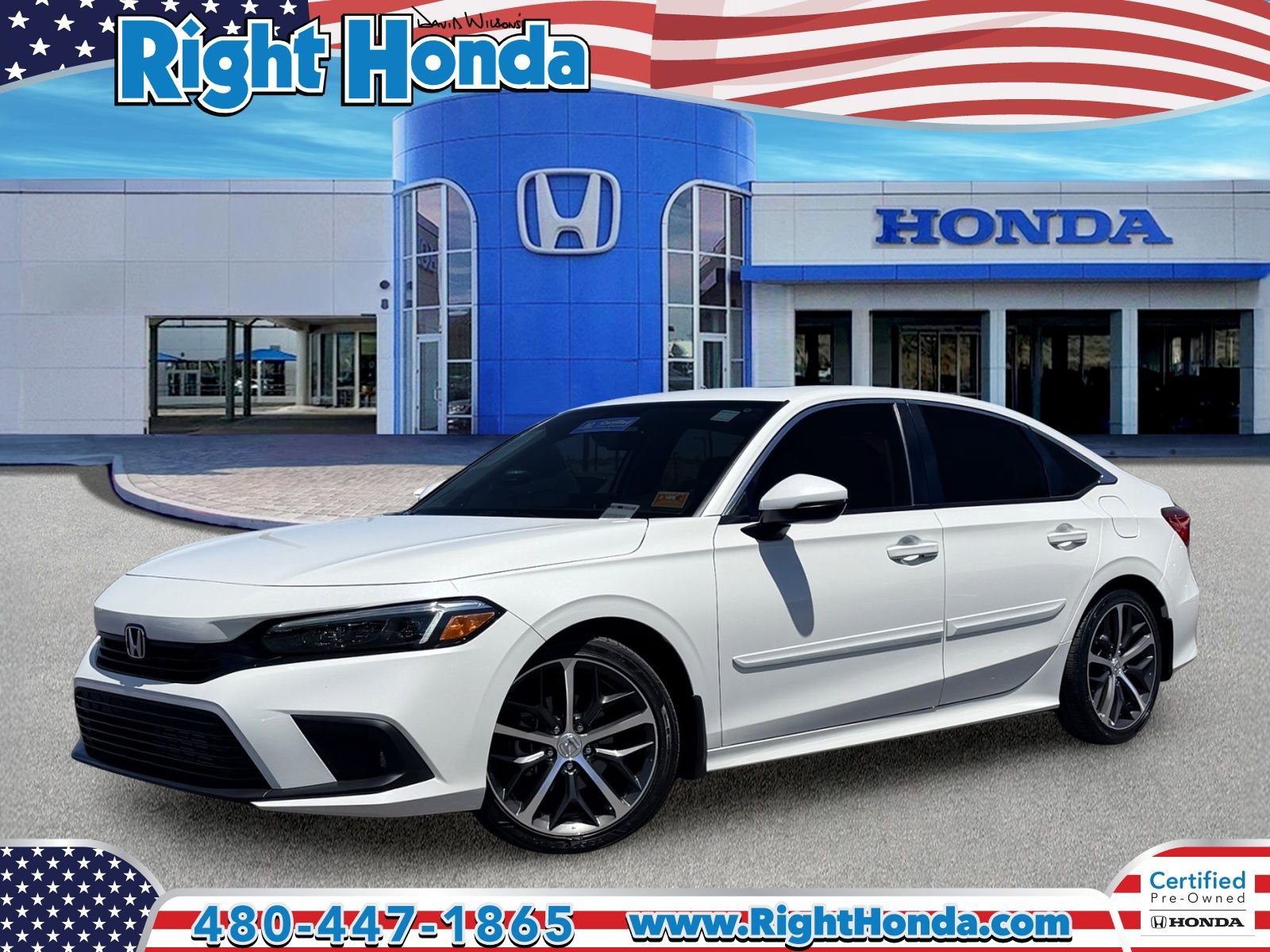Certified 2024 Honda Civic Touring
