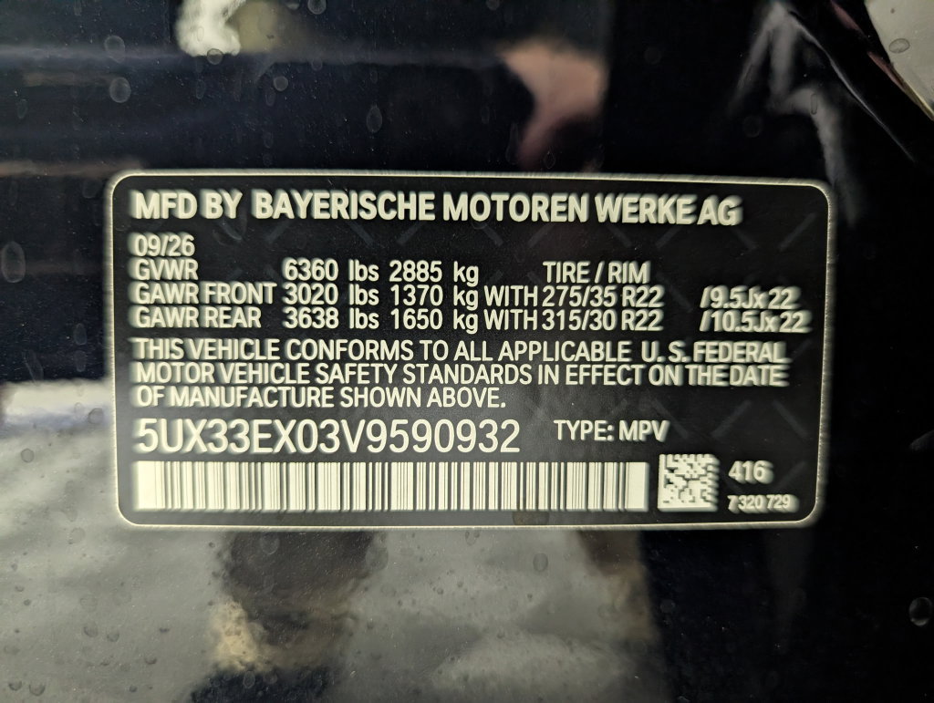 New 2027 BMW X6 xDrive40i w/ Climate Comfort Package AWD/4WD image 21