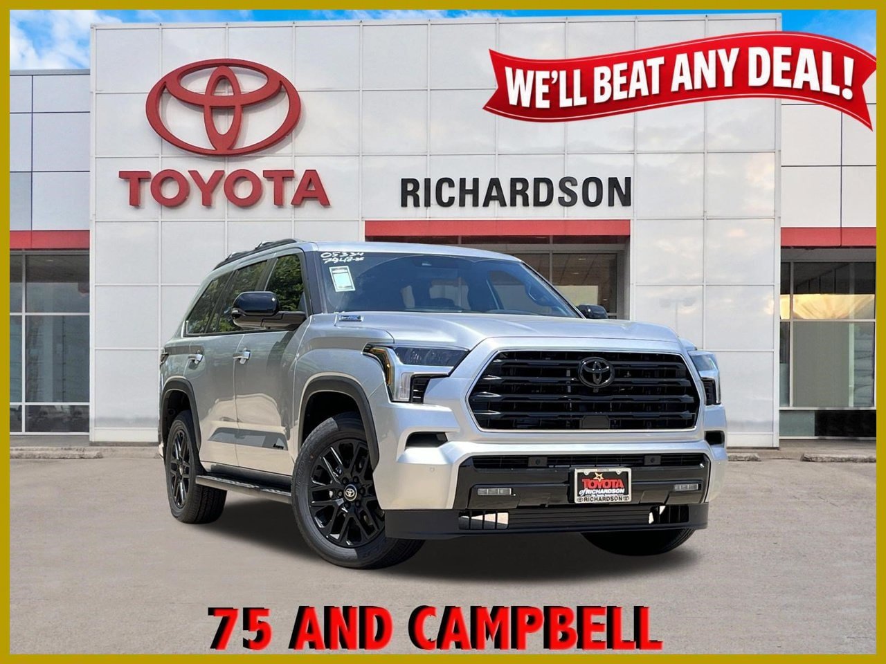 New 2026 Toyota Sequoia Limited w/ Nightshade Package RWD image 1