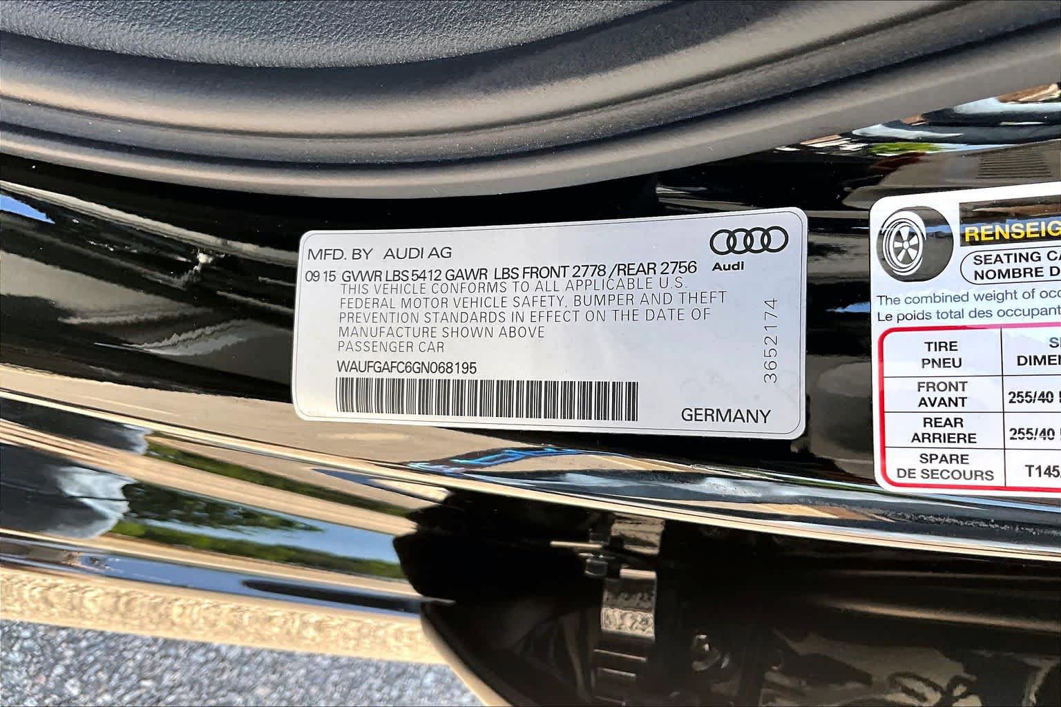 Used 2016 Audi A6 3.0T Premium Plus w/ S Line Sport Package AWD/4WD image 38