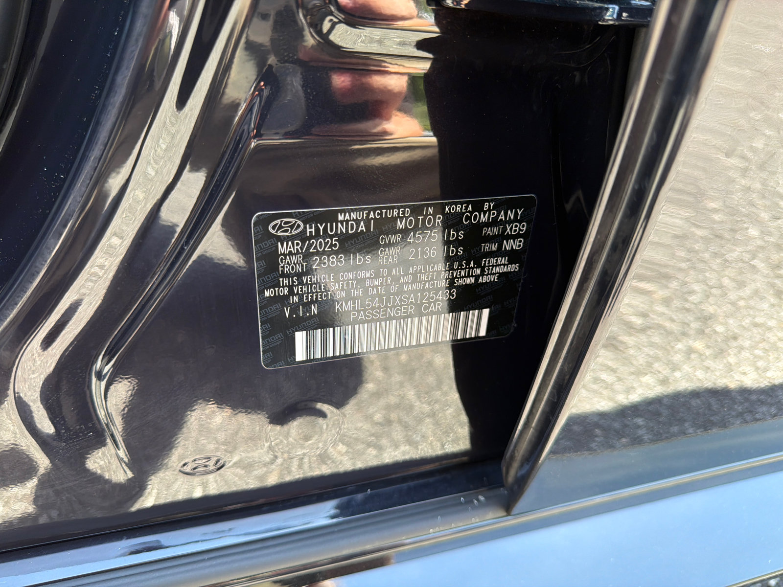 Certified 2025 Hyundai Sonata Limited FWD image 36