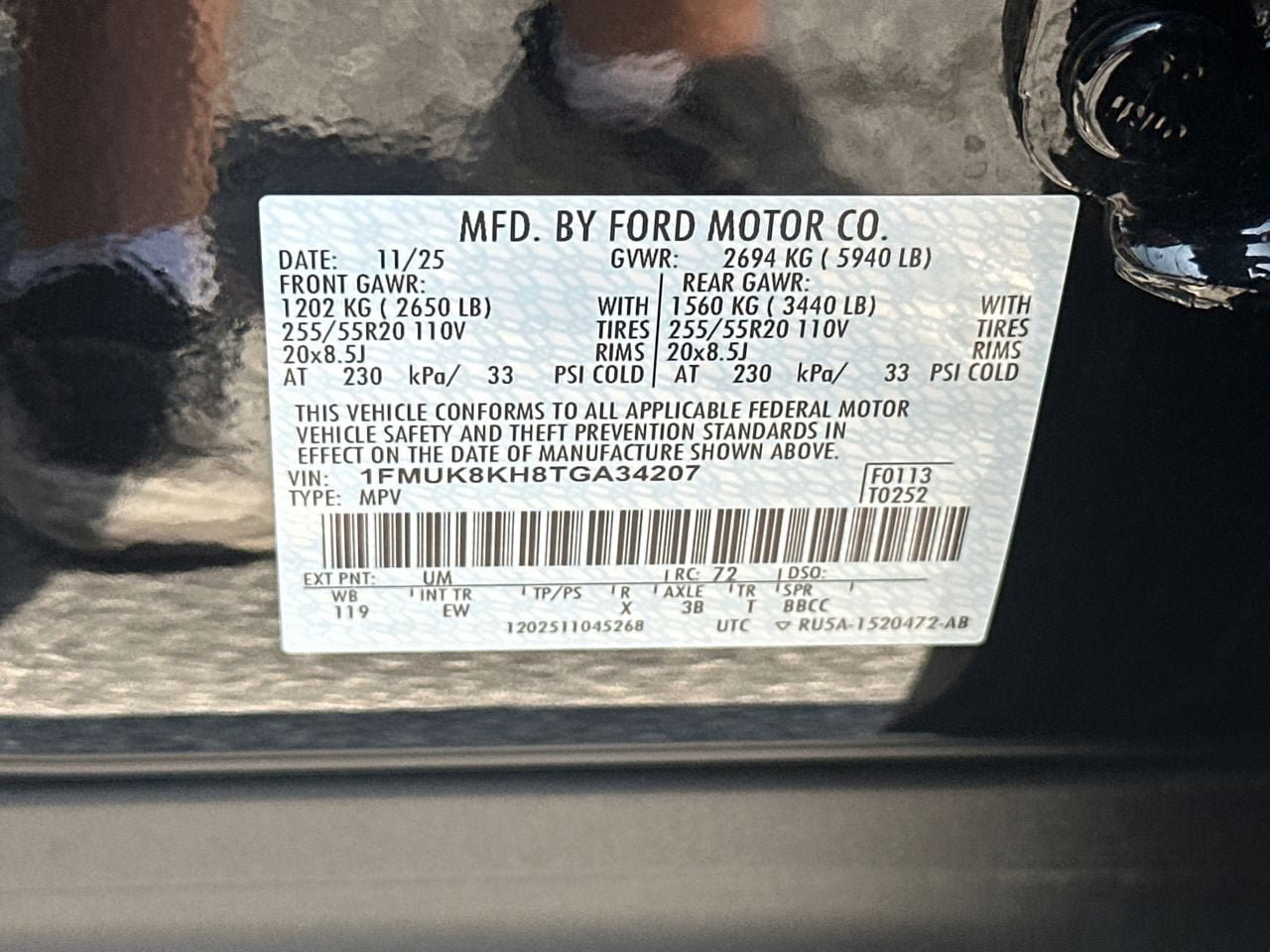 Certified 2026 Ford Explorer ST-Line AWD/4WD image 35
