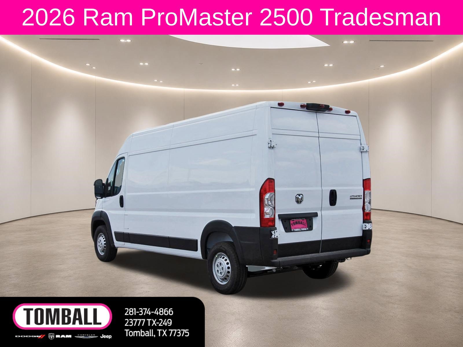 New 2026 RAM ProMaster 2500 w/ Convenience Group FWD image 5