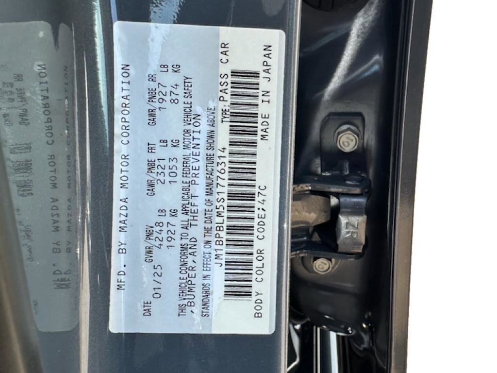 Certified 2025 MAZDA MAZDA3 Carbon image 7