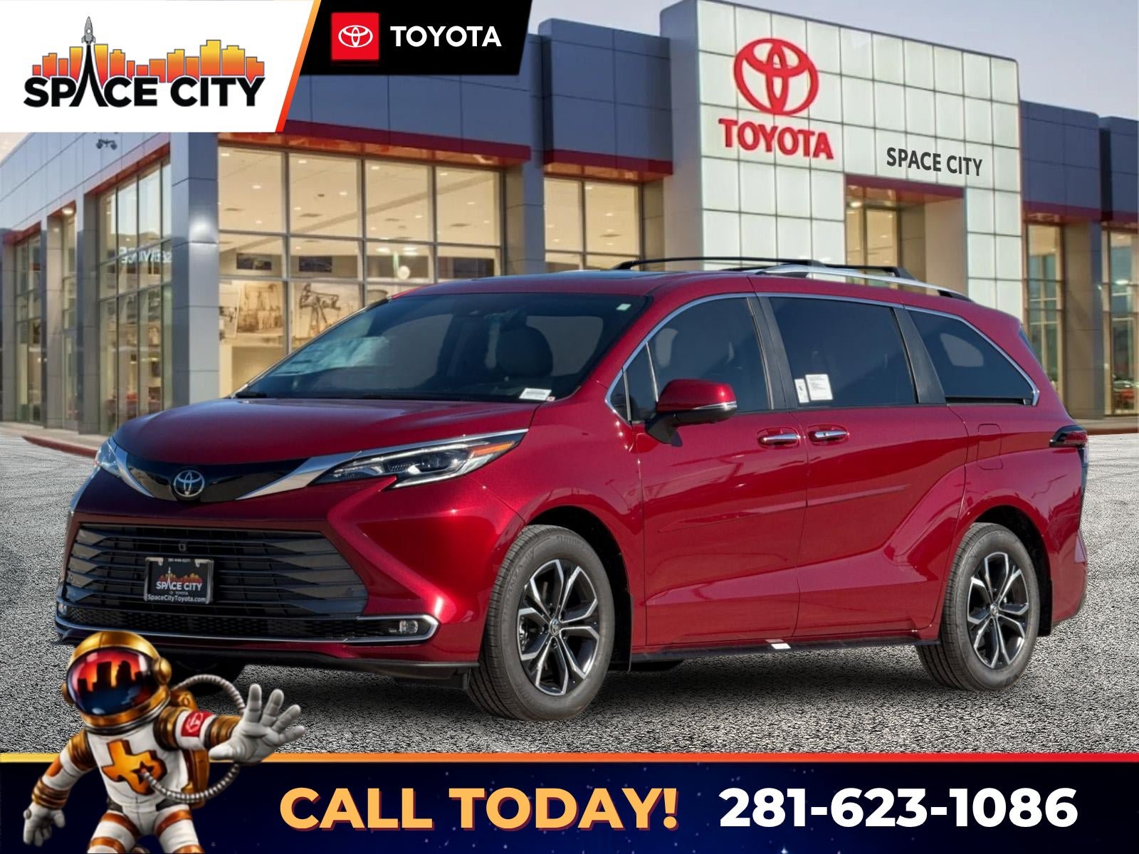 New 2026 Toyota Sienna Platinum AWD/4WD image 1