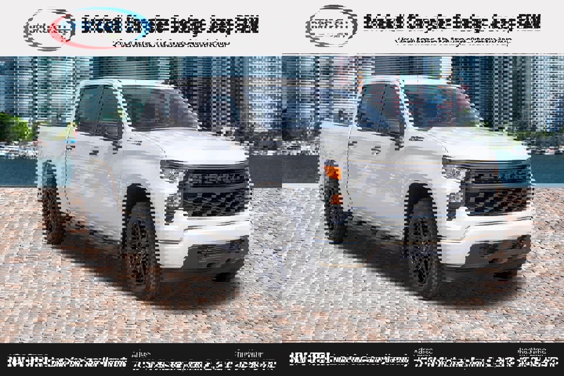 Used 2024 Chevrolet Silverado 1500 Custom w/ Turbomax Blackout Package RWD image 3