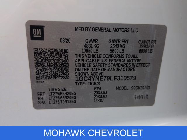 Certified 2020 Chevrolet Silverado 2500 LT w/ All Star Edition image 34