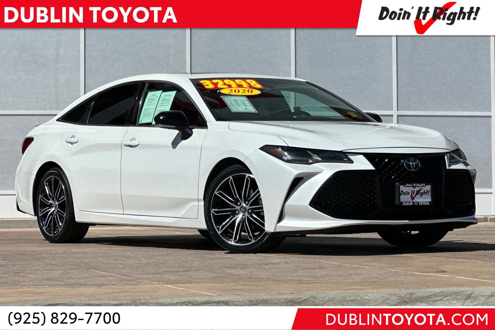 Certified 2020 Toyota Avalon Touring