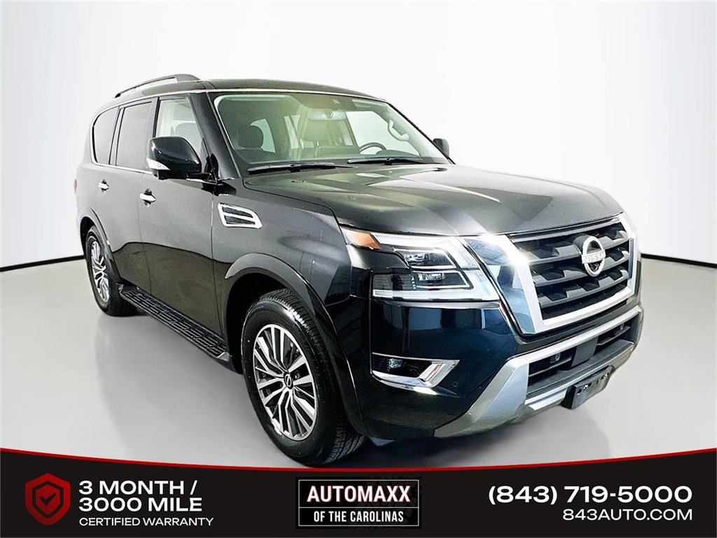 Used 2023 Nissan Armada SL w/ Captain's Chairs Package