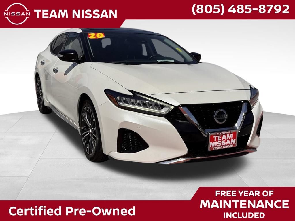 Certified 2020 Nissan Maxima 3.5 SL w/ Floor Mat Group