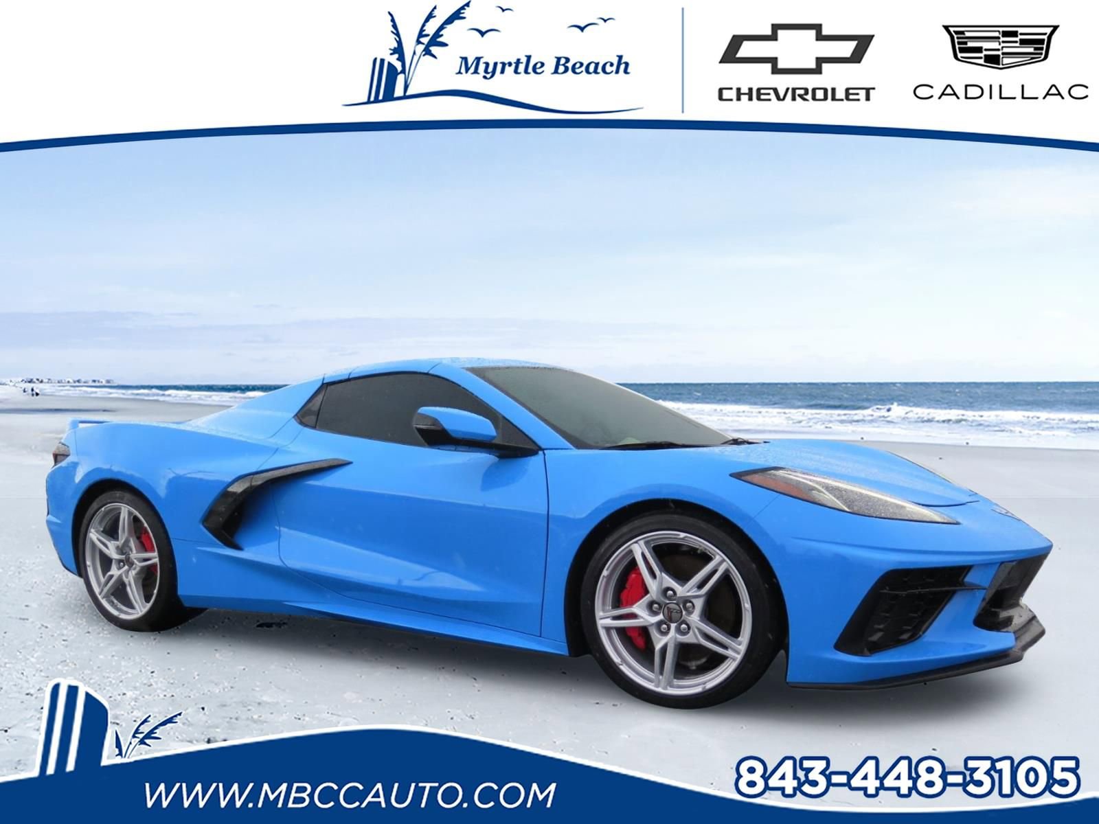 Used 2021 Chevrolet Corvette Stingray Preferred Conv w/ Z51 Performance Package image 1
