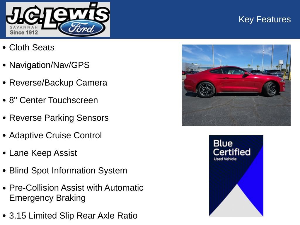 Used 2021 Ford Mustang Coupe w/ Equipment Group 101A image 11