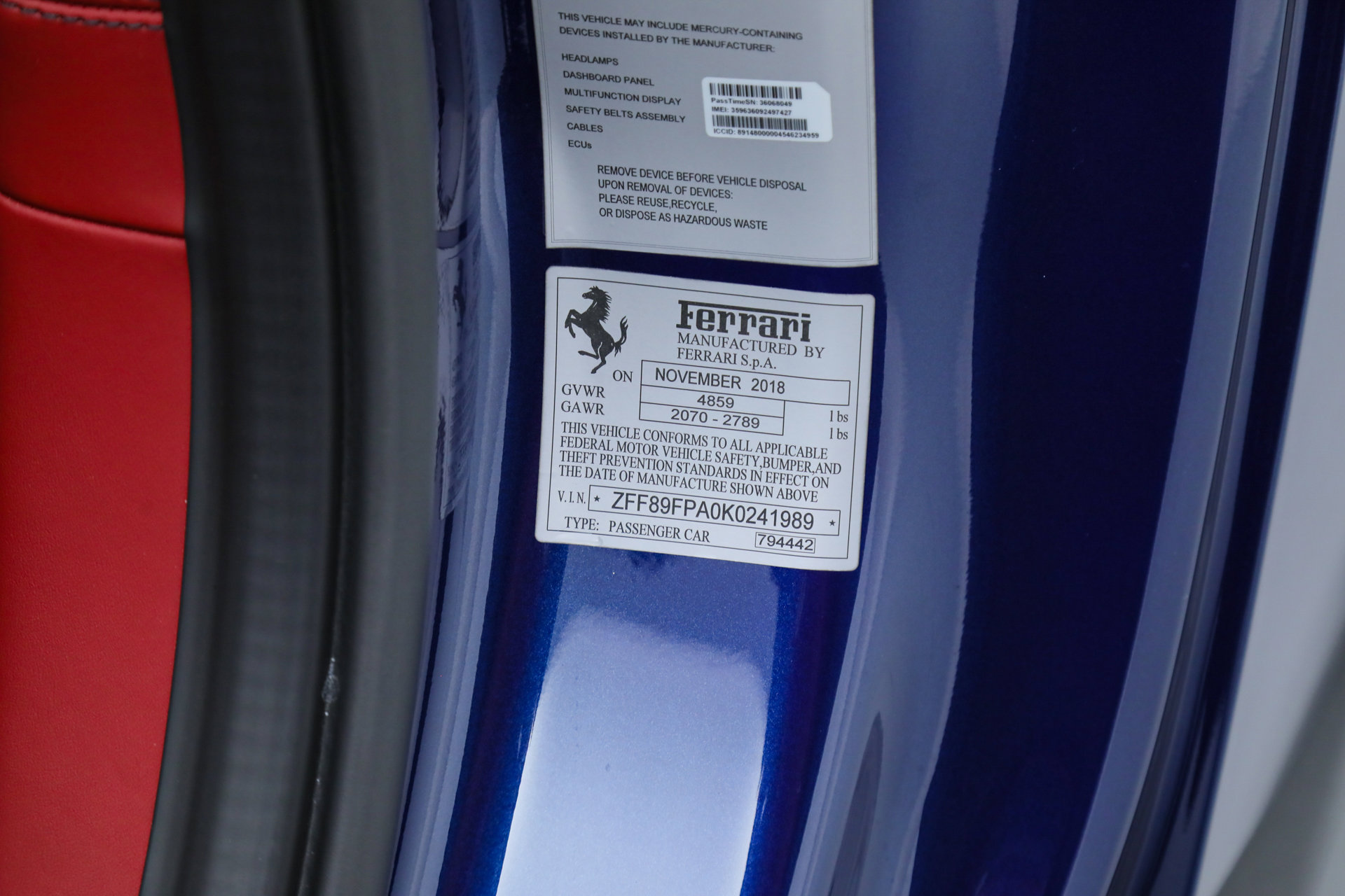 Certified 2019 Ferrari Portofino image 52