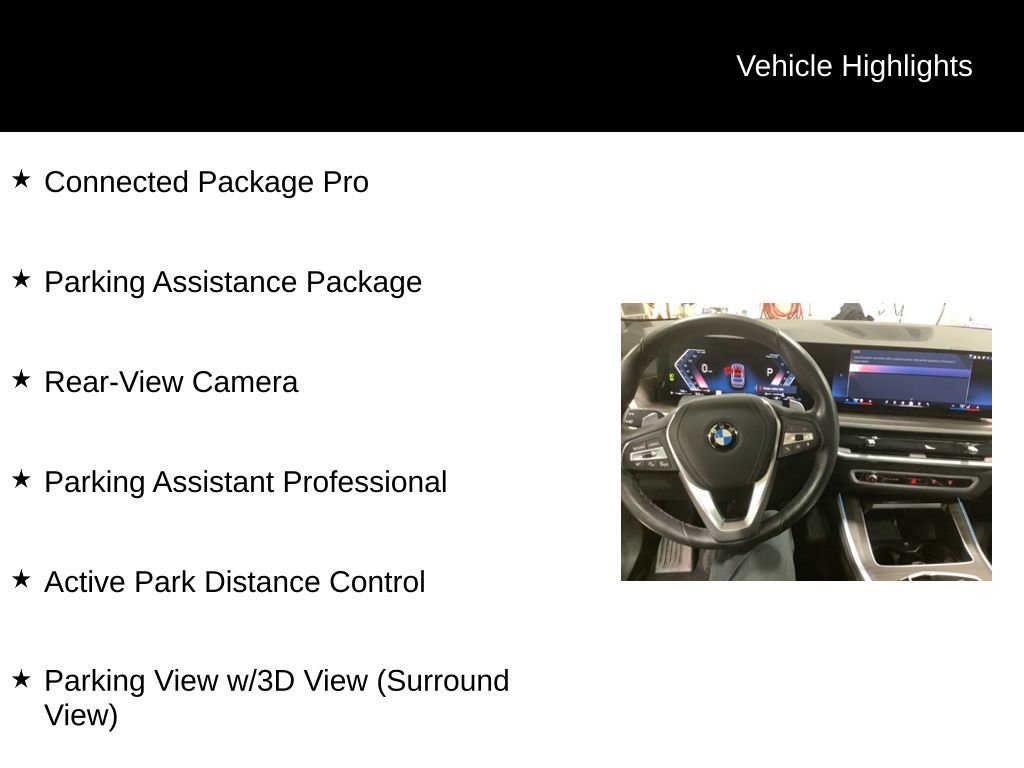 Used 2025 BMW X5 xDrive40i w/ Parking Assistance Package image 5