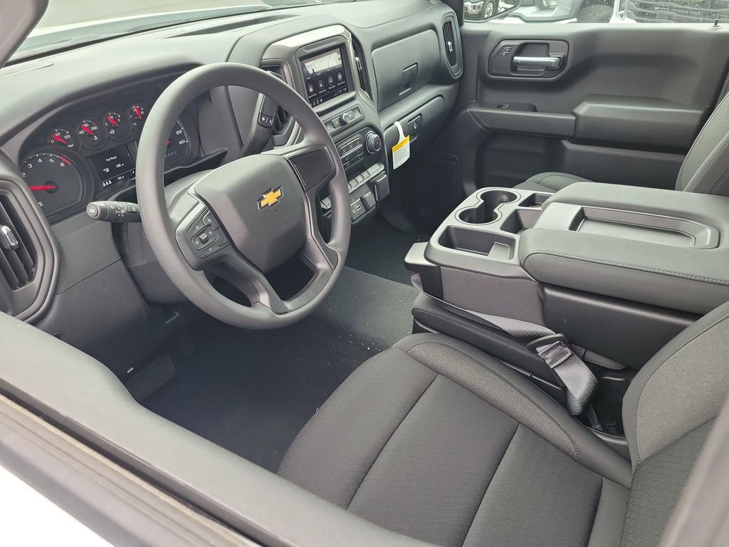 New 2026 Chevrolet Silverado 1500 Custom w/ Turbomax Blackout Package RWD image 3