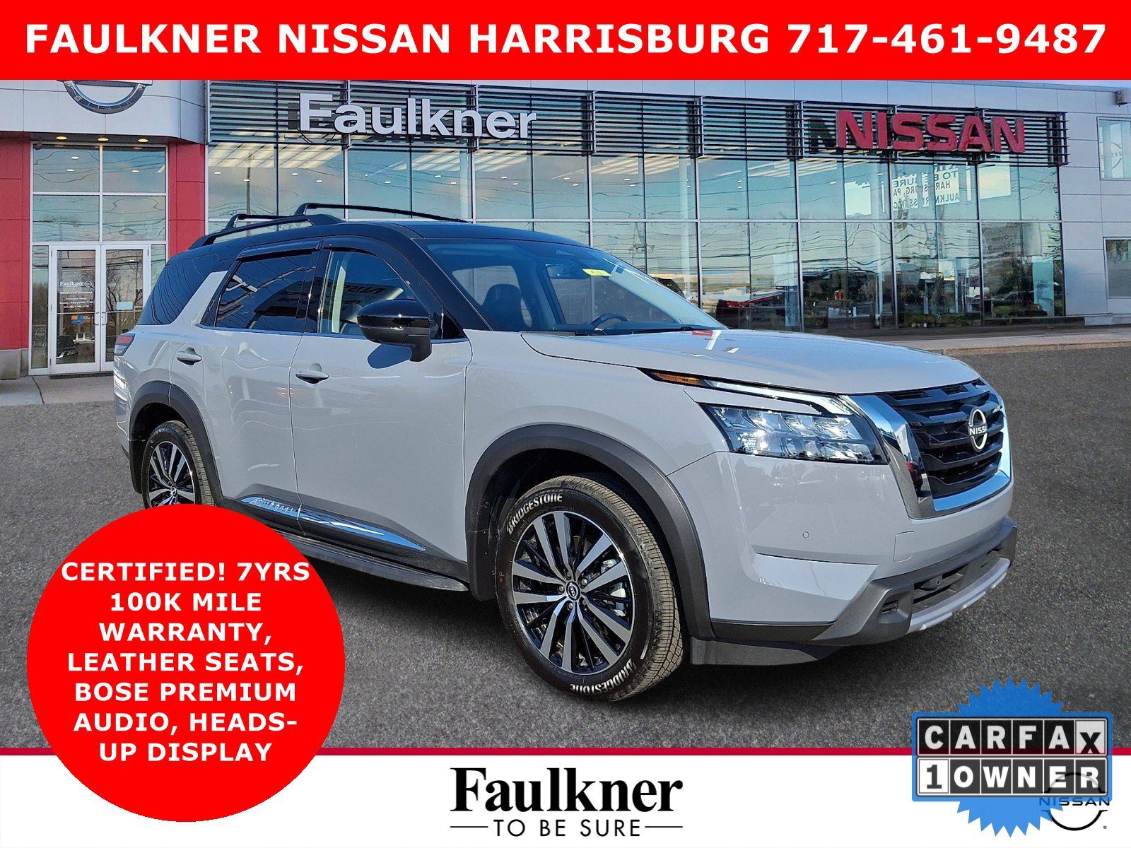 Certified 2025 Nissan Pathfinder Platinum w/ Cargo Package image 1