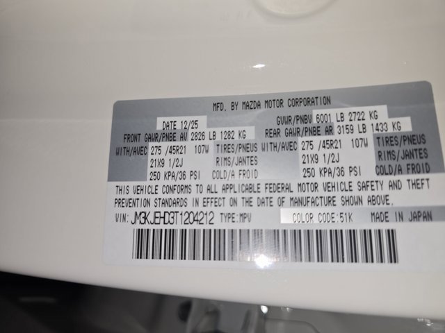 New 2026 MAZDA CX-70 3.3 Turbo w/ Premium Plus Pkg image 33