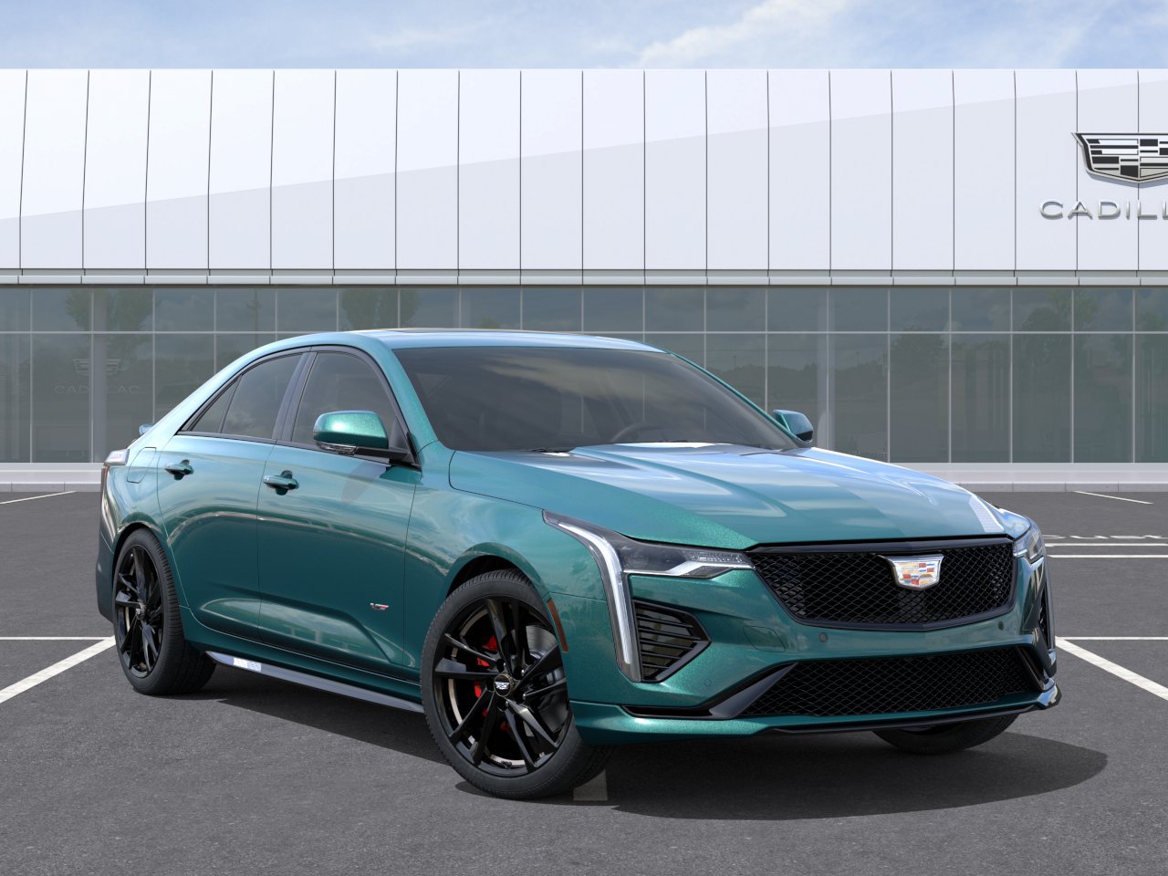 New 2026 Cadillac CT4 V w/ LPO, Bronce Accent Package RWD image 7