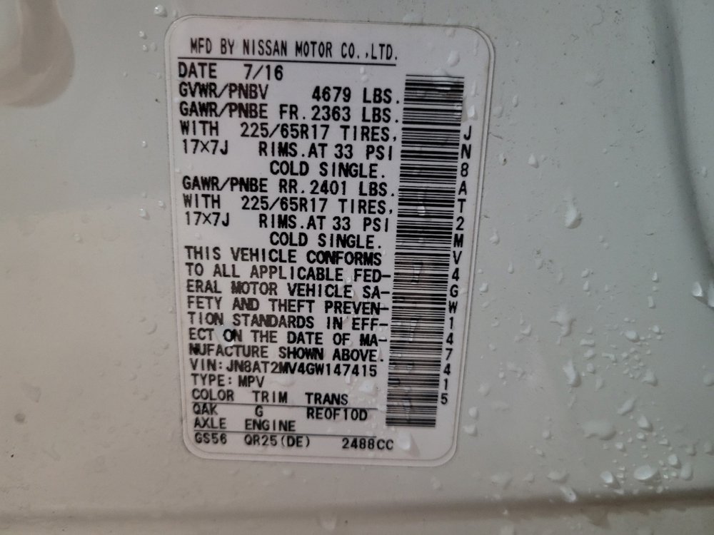 Used 2016 Nissan Rogue S image 33