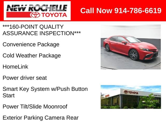 Used 2023 Toyota Camry SE w/ Cold Weather Package image 6