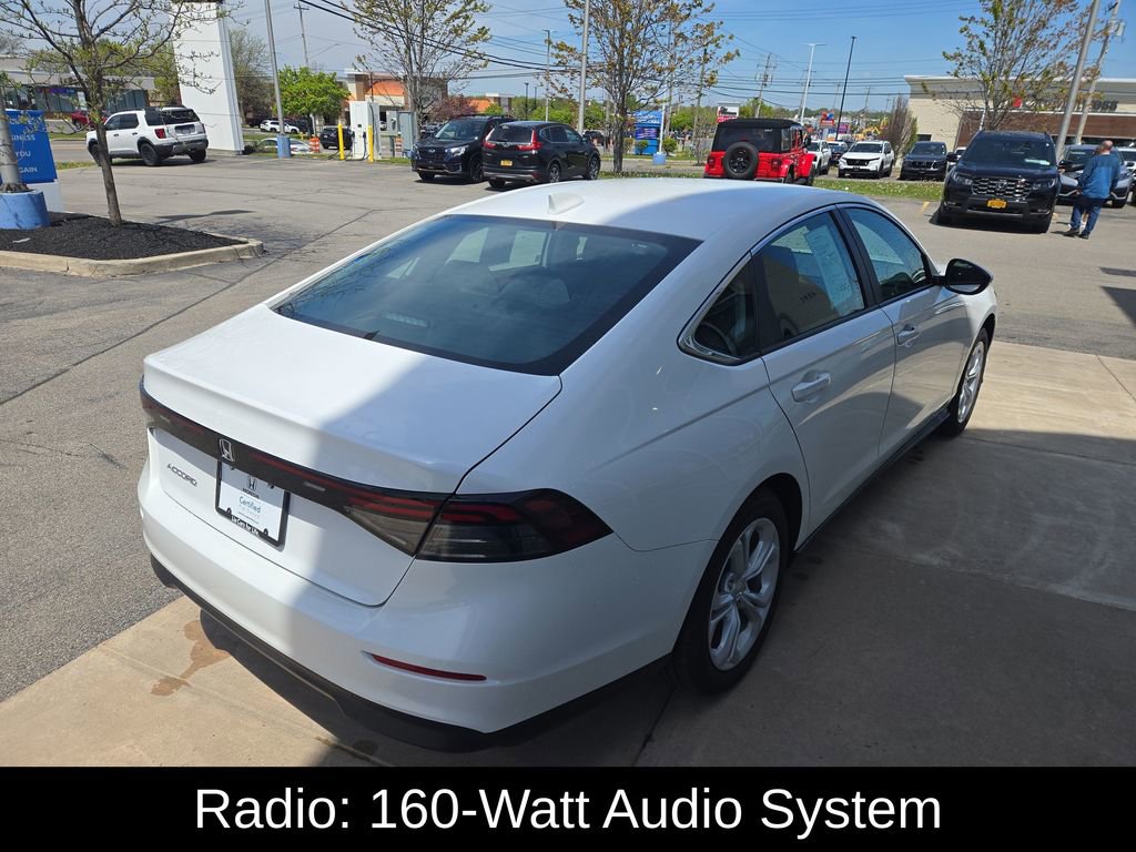 Certified 2025 Honda Accord LX image 3