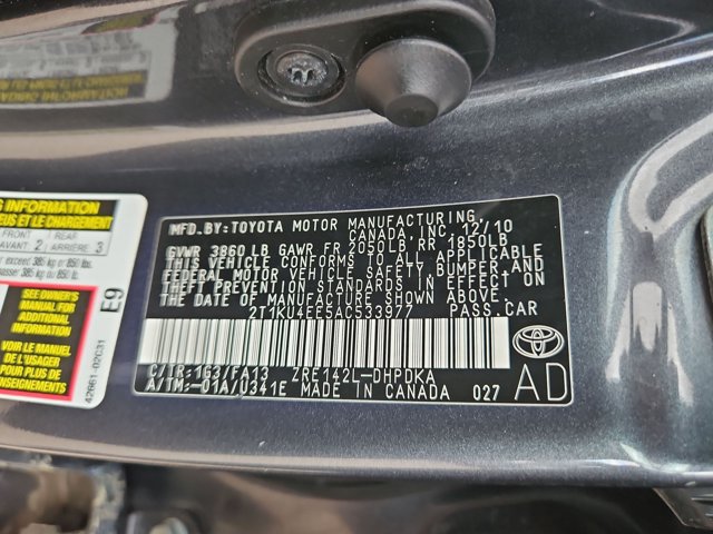 Used 2010 Toyota Matrix FWD image 19