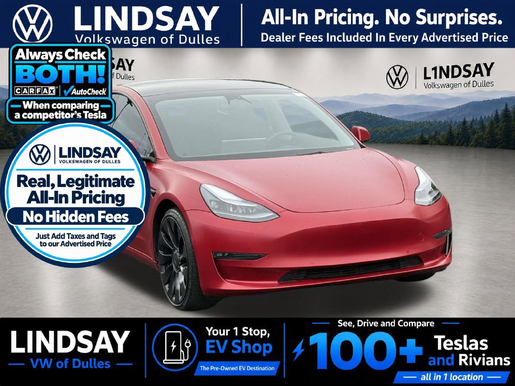 Used 2022 Tesla Model 3 Performance
