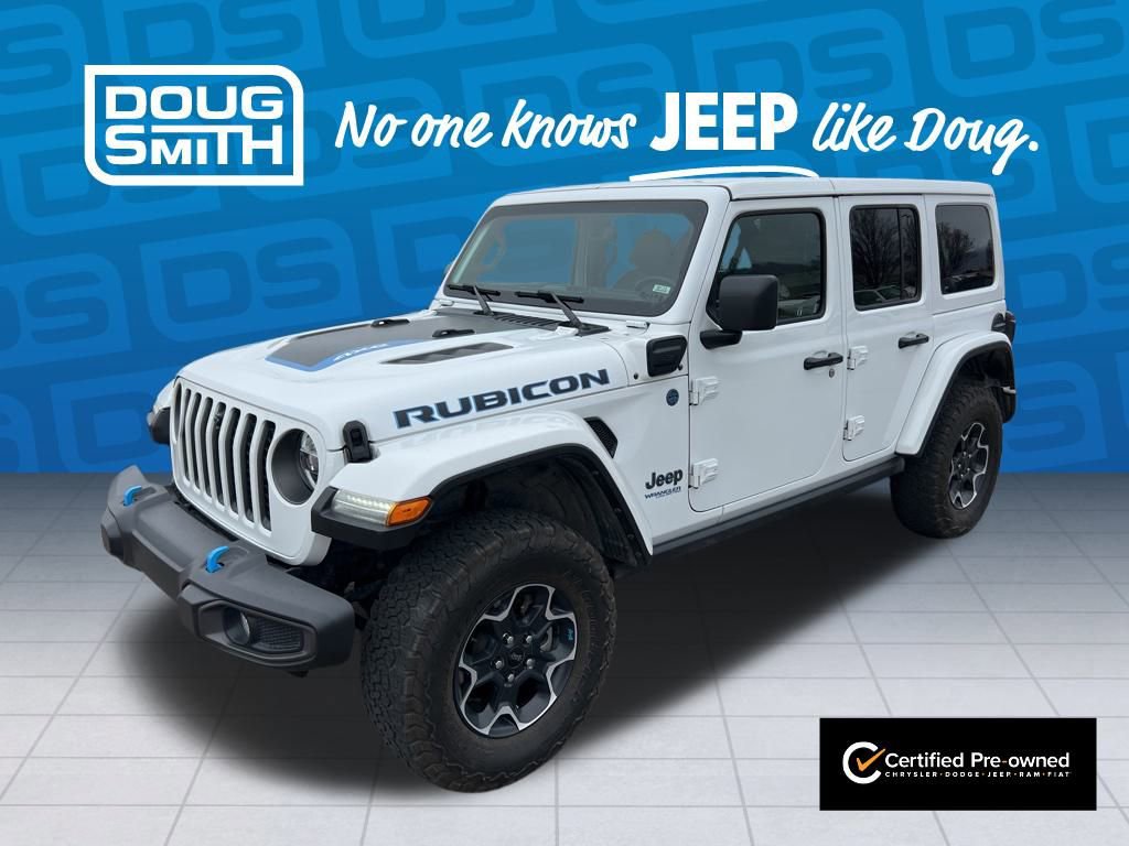 Certified 2022 Jeep Wrangler Unlimited Rubicon 4xe w/ Dual Top Group