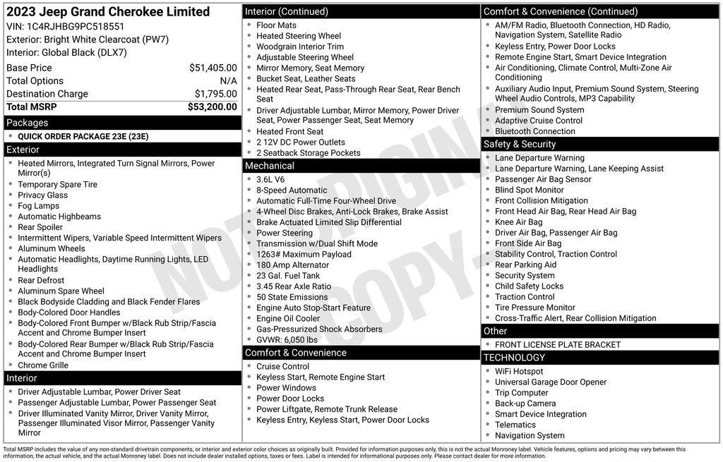 Certified 2023 Jeep Grand Cherokee Limited image 41