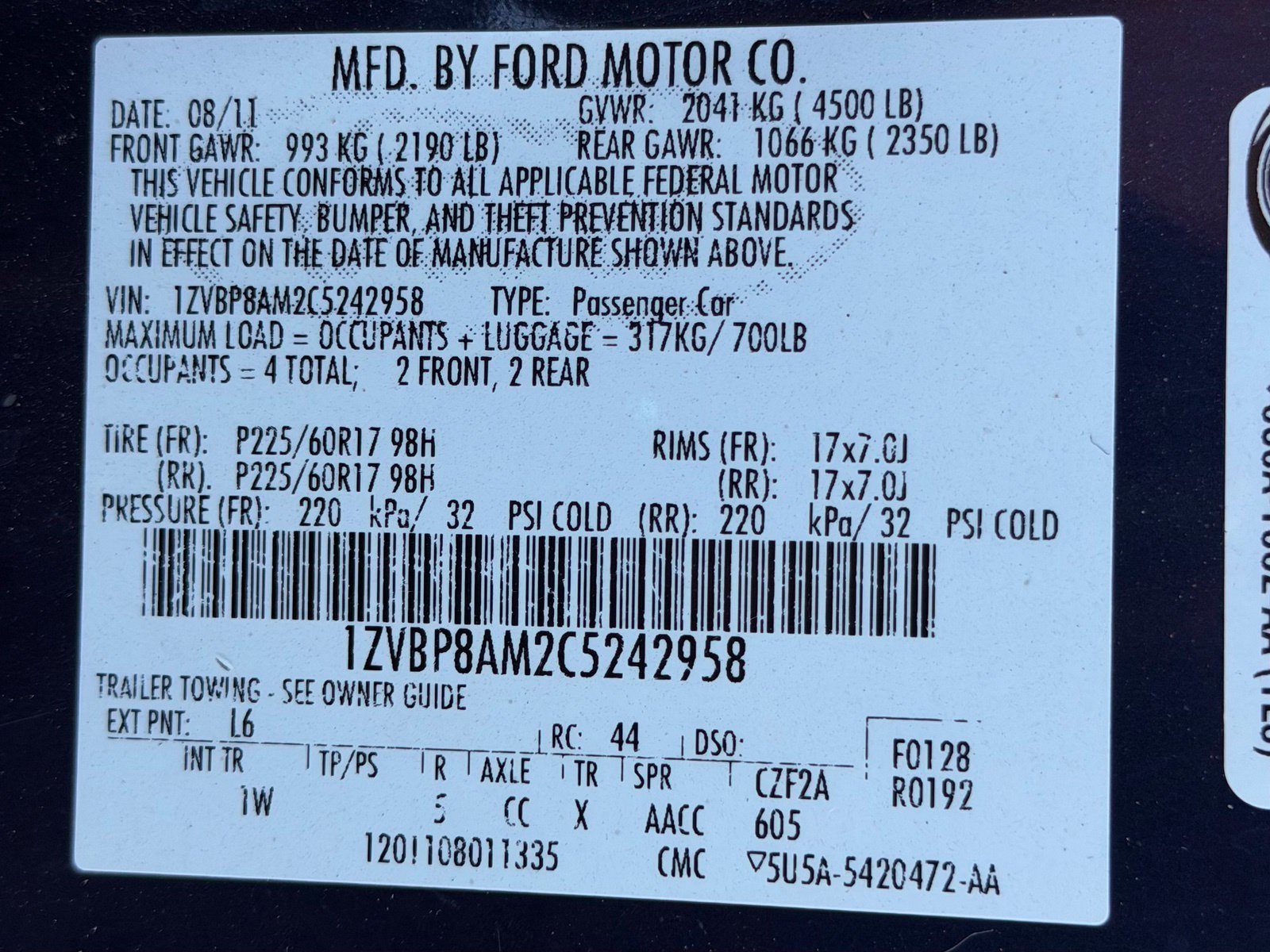 Used 2012 Ford Mustang Coupe RWD image 33