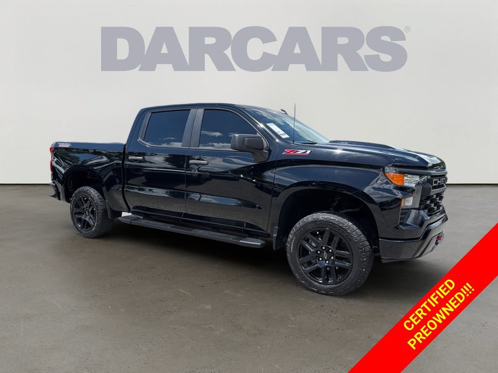 Used 2022 Chevrolet Silverado 1500 Custom Trail Boss w/ LPO, Dark Essentials Package
