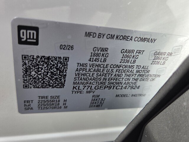 New 2026 Chevrolet Trax RS FWD image 21