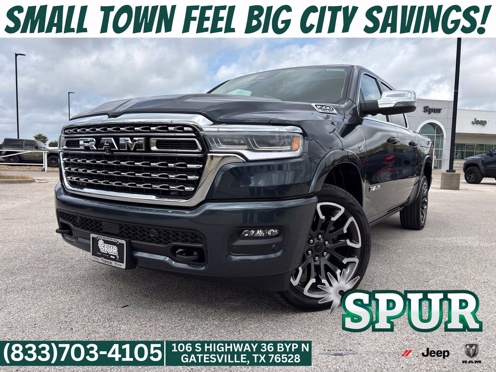 New 2027 RAM 1500 Laramie Longhorn AWD/4WD 360° Tour